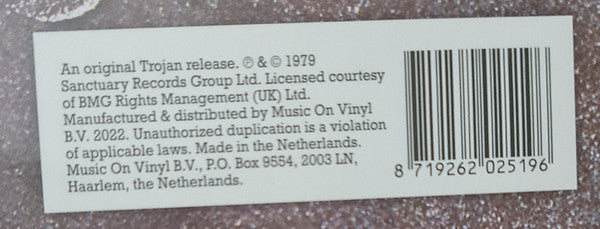 The Revolutionaries : Outlaw Dub (LP, Album, Ltd, Num, RE, Ora)