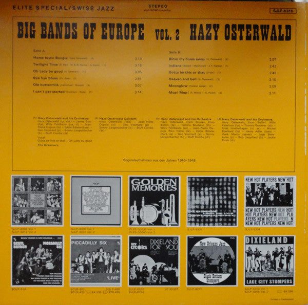 Hazy Osterwald : Big Bands Of Europe Vol. II (LP, Comp)