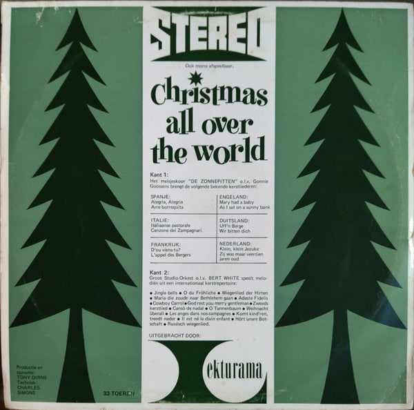 De Zonnepitten : Christmas All Over The World (LP, Comp)