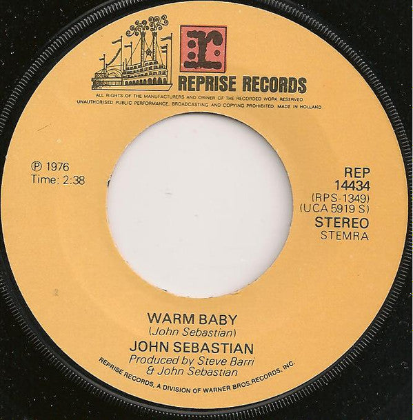 John Sebastian : Welcome Back (Kotter) (7", Single)