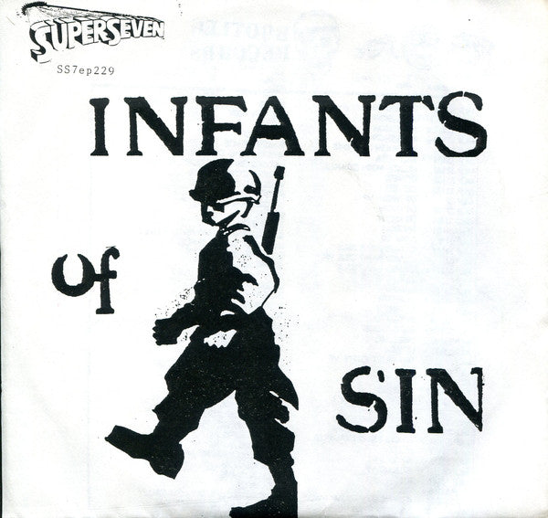 Infants Of Sin : Sin City (7", Ltd, Cle)