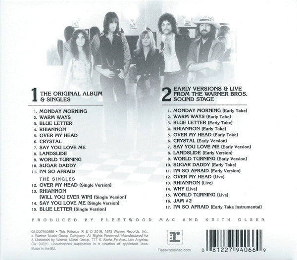 Fleetwood Mac : Fleetwood Mac (CD, Album, RE, RM + CD + Exp)