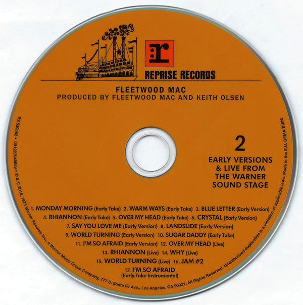 Fleetwood Mac : Fleetwood Mac (CD, Album, RE, RM + CD + Exp)