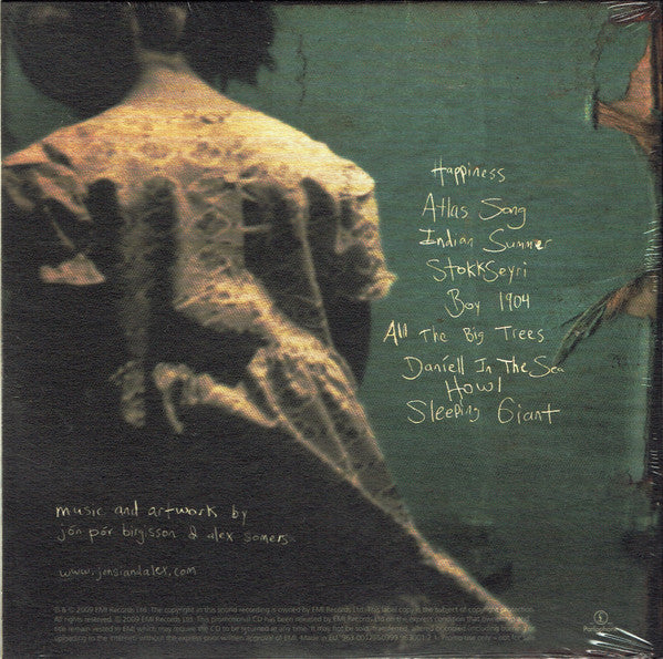 Jónsi & Alex : Riceboy Sleeps (CD, Promo)