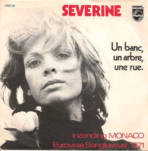 Séverine : Un Banc, Un Arbre, Une Rue (7", Single)