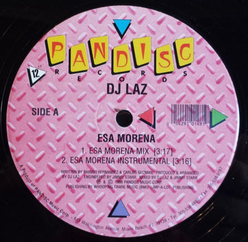 DJ Laz : Esa Morena (12")