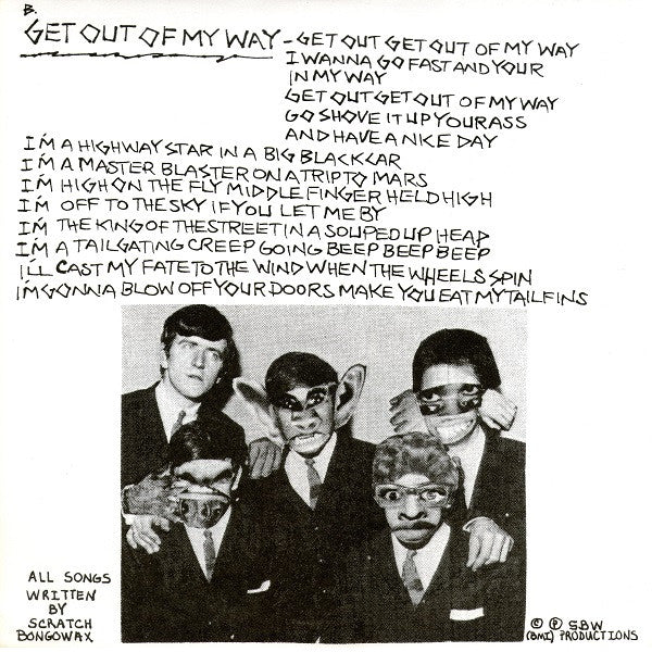 Scratch Bongowax : Human Bean (7")