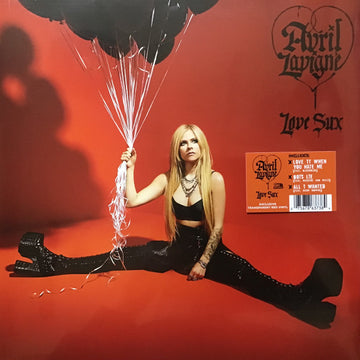 Avril Lavigne : Love Sux (LP, Album, Red)