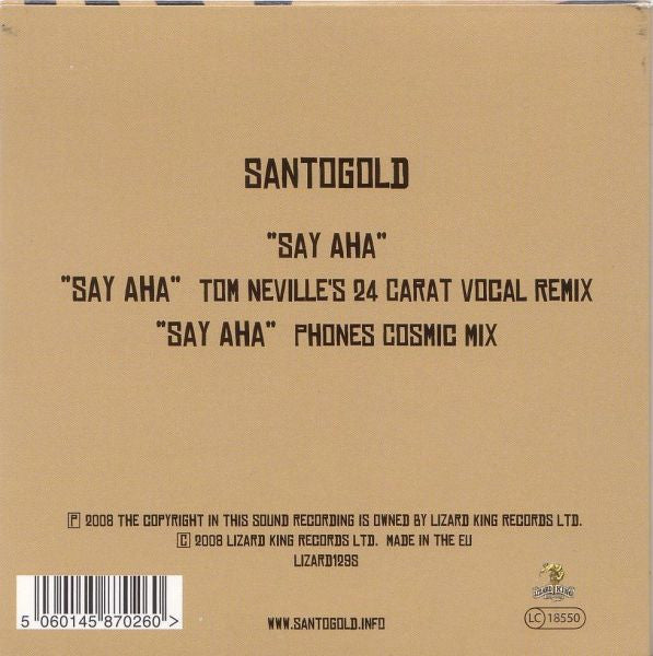 Santogold : Say Aha (CD, Single)