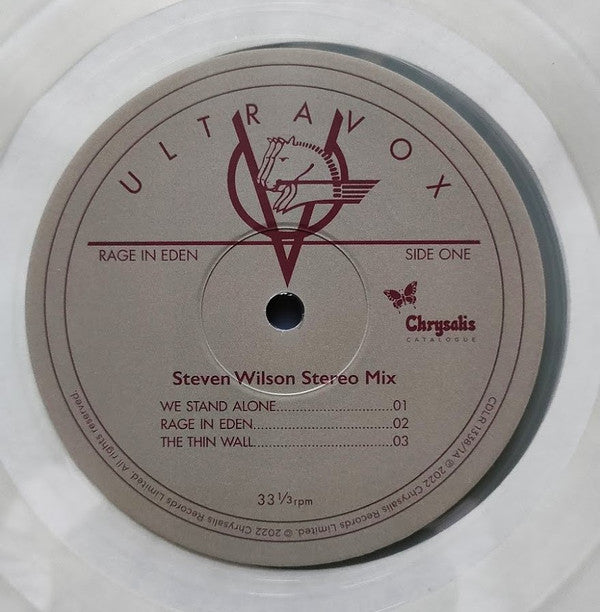 Ultravox : Rage In Eden [Steven Wilson Stereo Mix] (LP, Album, RE, Cle + LP, Cle + RSD, Ltd)