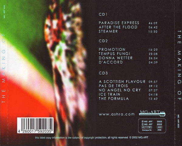 Ashra : The Making Of (3xCD)