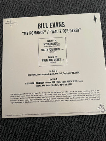 Bill Evans : Waltz For Debby (LP, Album, RE, 180 + 7", Pur)