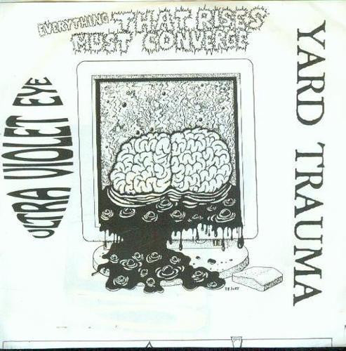 Ultra Violet Eye / Yard Trauma : Everything That Rises Must Converge (7", Blu)