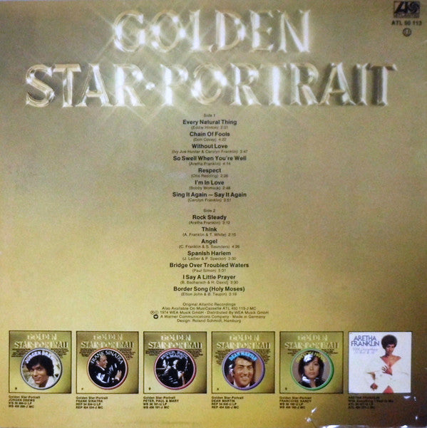 Aretha Franklin : Golden Star Portrait (LP, Comp)