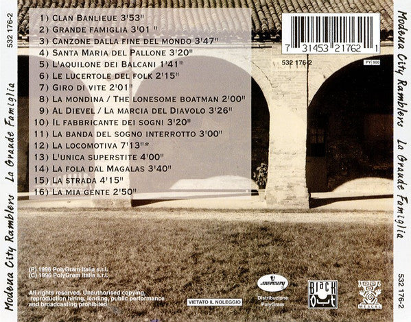 Modena City Ramblers : La Grande Famiglia (CD, Album, RE)