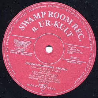 Eugene Chadbourne : Psychad (LP, Album, Ltd)