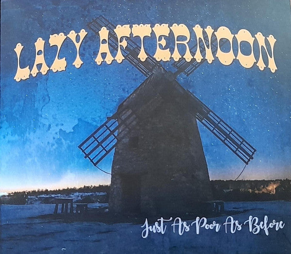 Lazy Afternoon : Just As Poor As Before (CD, Album)