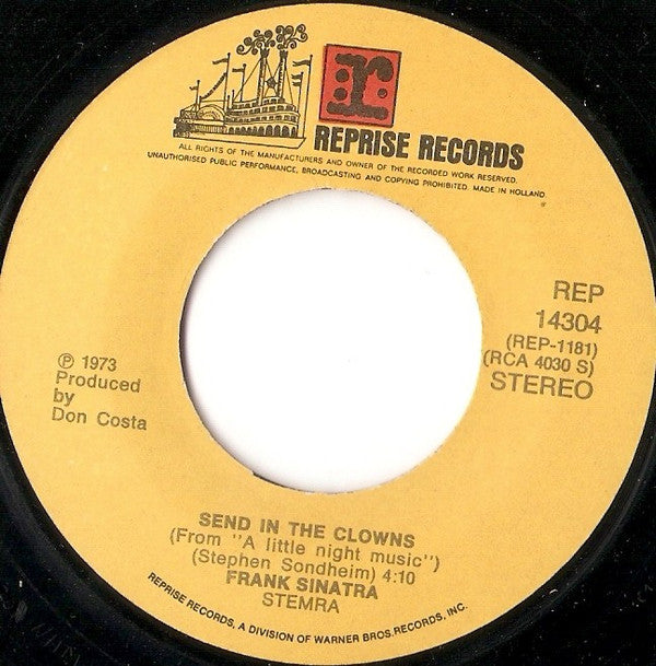 Frank Sinatra : Let Me Try Again (Laisse Moi Le Temps) (7", Single)