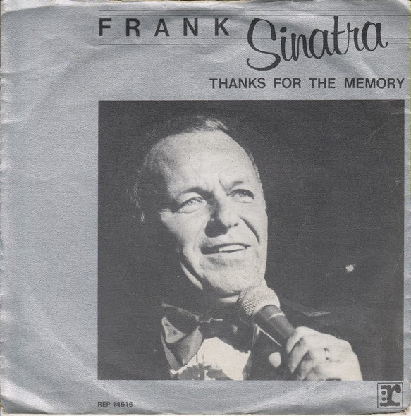 Frank Sinatra : Thanks For The Memory (7", Single)