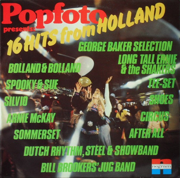 Various : Popfoto Presents: 16 Hits From Holland (LP, Comp)