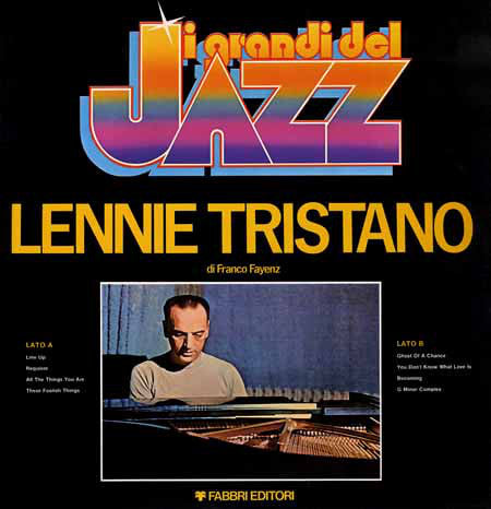 Lennie Tristano : Lennie Tristano (LP, Comp, Mono)