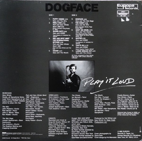 Gary Windo : Dogface (LP, Album)