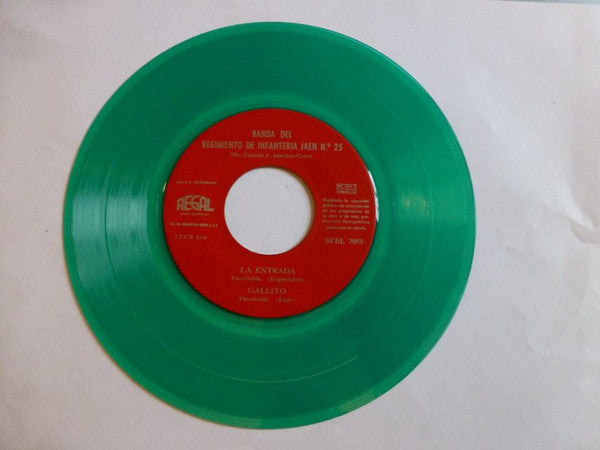 Banda De La Plaza De Toros / Banda Del Regimiento De Infantería Jaén N.º 25 : Toros Y Pasodobles Selección Núm.1 (7", EP, Tur)