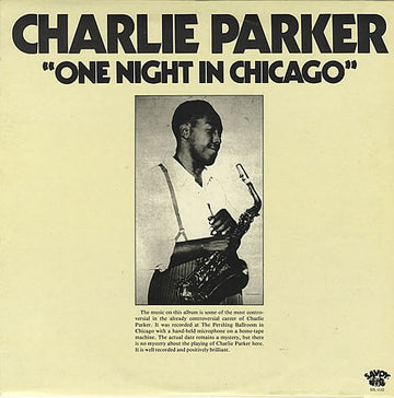 Charlie Parker : One Night In Chicago (LP, Album, Mono)