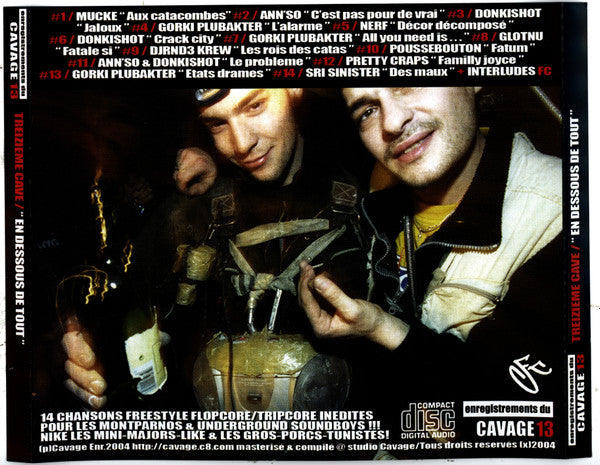 Various : En Dessous De Tout (CD)