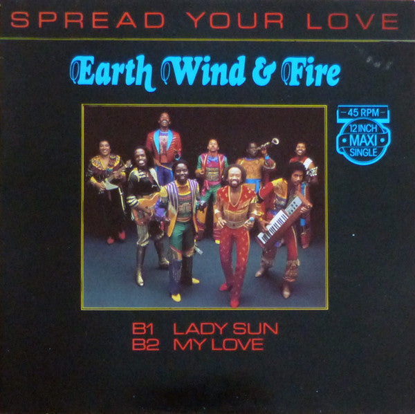 Earth, Wind & Fire : Spread Your Love (12", Maxi)
