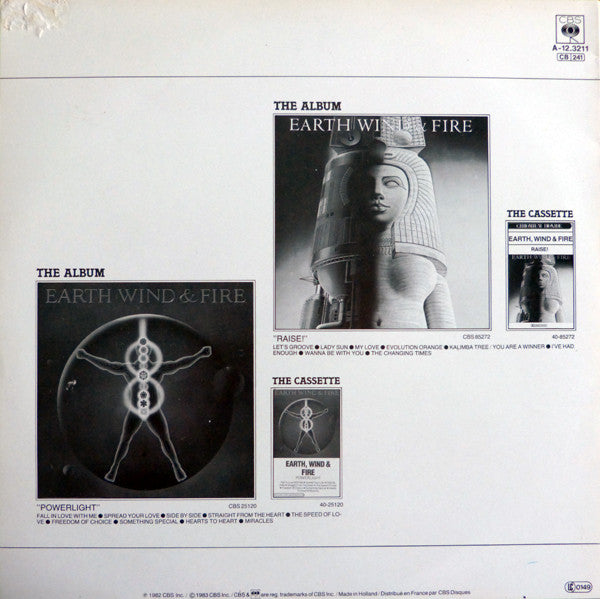 Earth, Wind & Fire : Spread Your Love (12", Maxi)