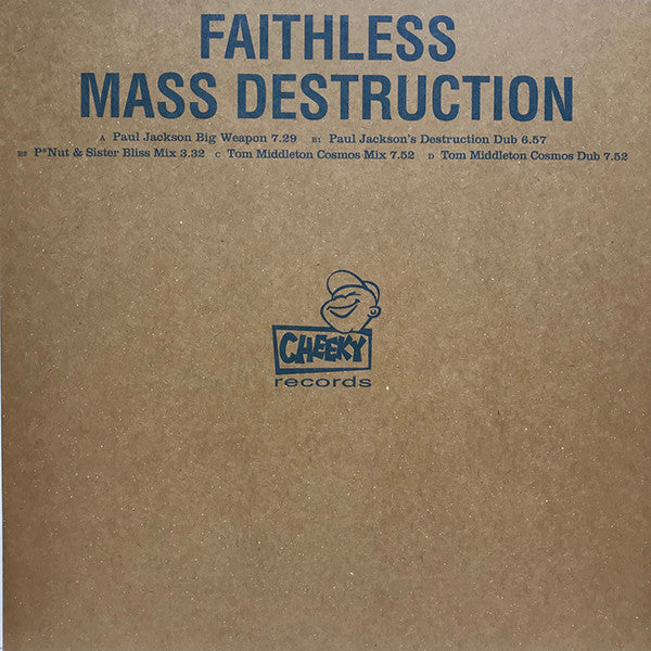 Faithless : Mass Destruction (2x12", Promo)