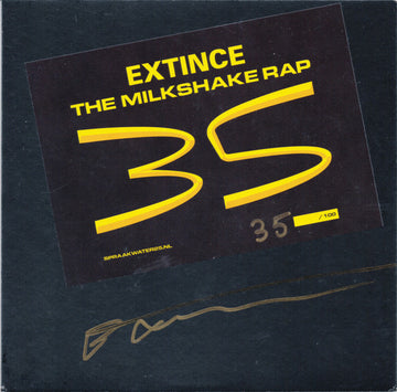 Extince : The Milkshake Rap 35 (7", Ltd, Num, Yel)