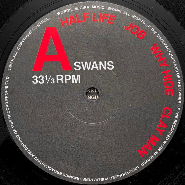 Swans : Cop (LP, Album)