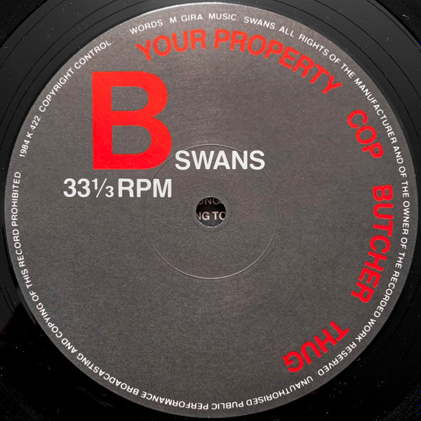 Swans : Cop (LP, Album)