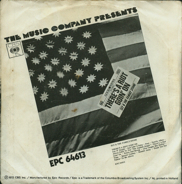 Sly & The Family Stone : Smilin' (7", Single, 4-p)