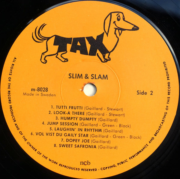 Slim And Slam* : Slim And Slam (LP, Comp)