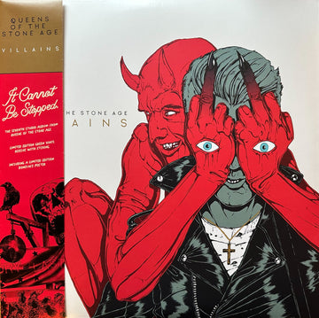 Queens Of The Stone Age : Villains (LP, Cle + LP, S/Sided, Etch, Cle + Album, Ltd, RE)