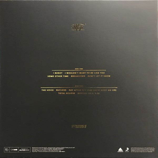 The Alan Parsons Project : I Robot (LP, Album, Ltd, Num, RE, RM, 180)