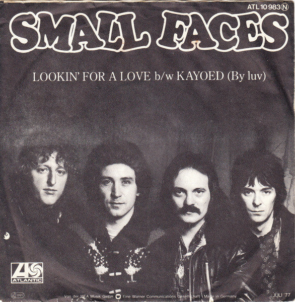 Small Faces : Lookin' For A Love B/W Kayoed (By Luv) (7", Single)