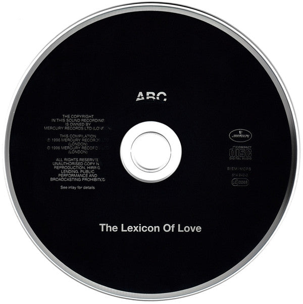 ABC : The Lexicon Of Love (CD, Album, RE, RM)
