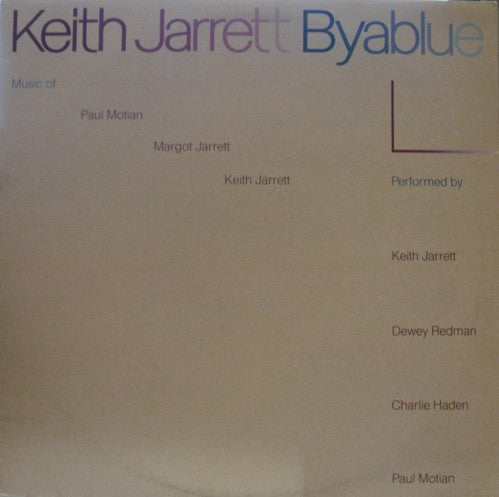 Keith Jarrett : Byablue (LP, Album)