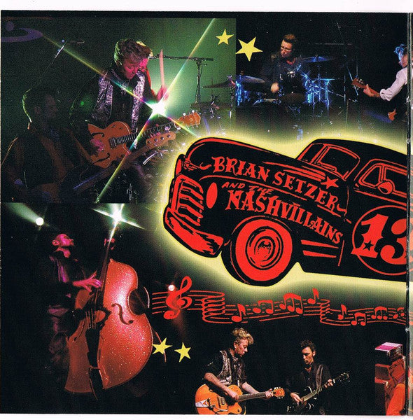 Brian Setzer And The Nashvillains : Red Hot & Live! (CD, Album)
