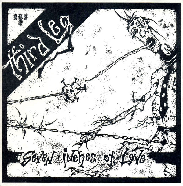 Third Leg : Seven Inches Of Love (7", Num, Ora)