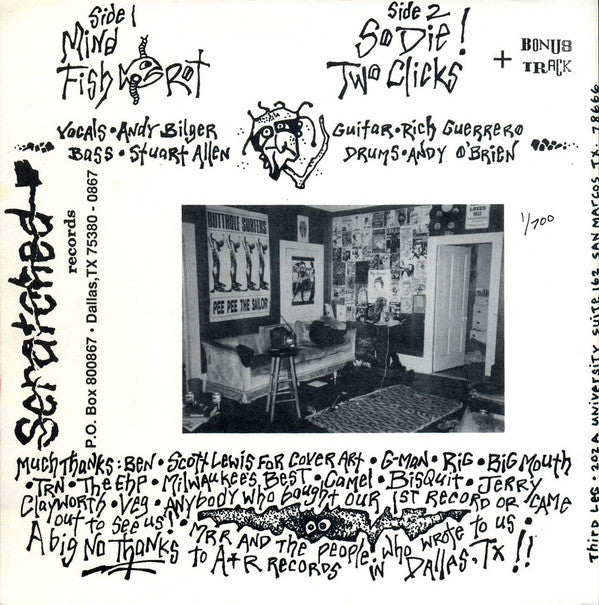 Third Leg : Seven Inches Of Love (7", Num, Ora)