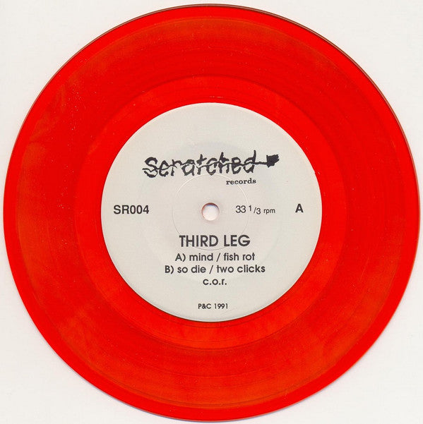 Third Leg : Seven Inches Of Love (7", Num, Ora)