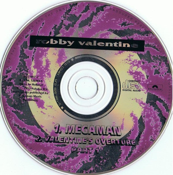 Robby Valentine : Megaman (CD, Single)