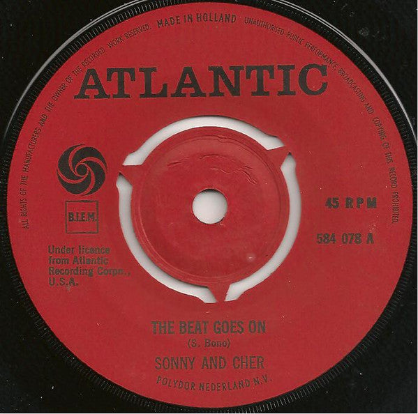 Sonny & Cher : The Beat Goes On (7", Single)