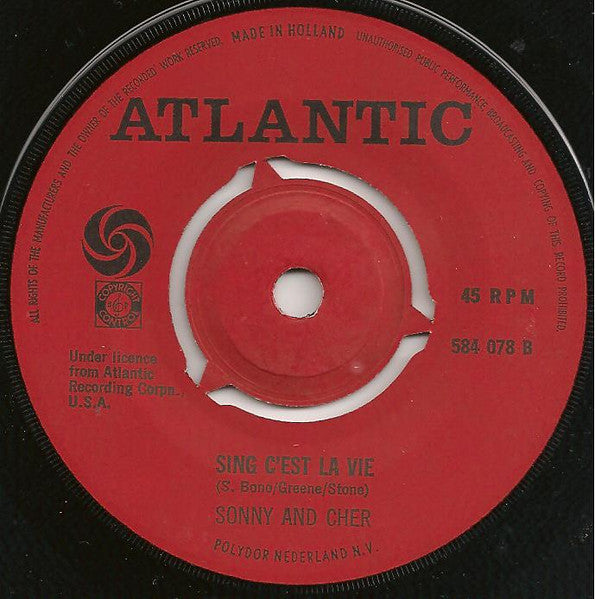 Sonny & Cher : The Beat Goes On (7", Single)