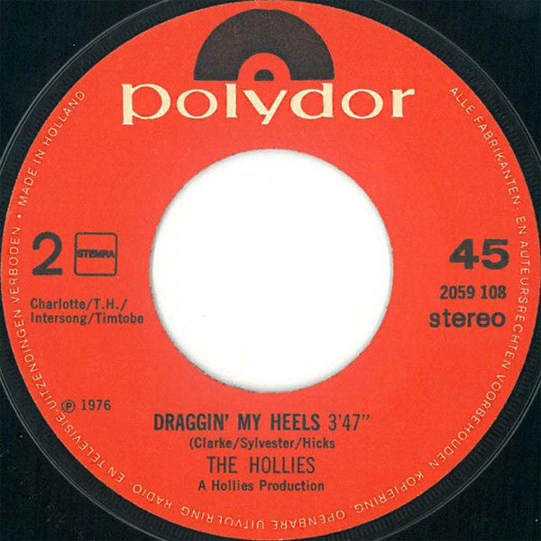 The Hollies : Something To Live For (7", Single)